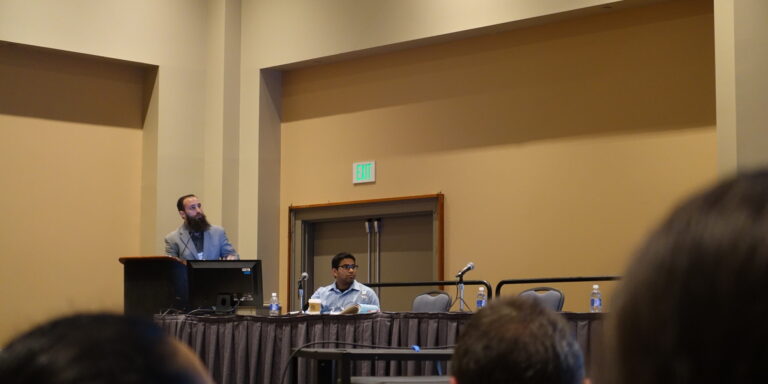 Chris Jacob at ASTMH